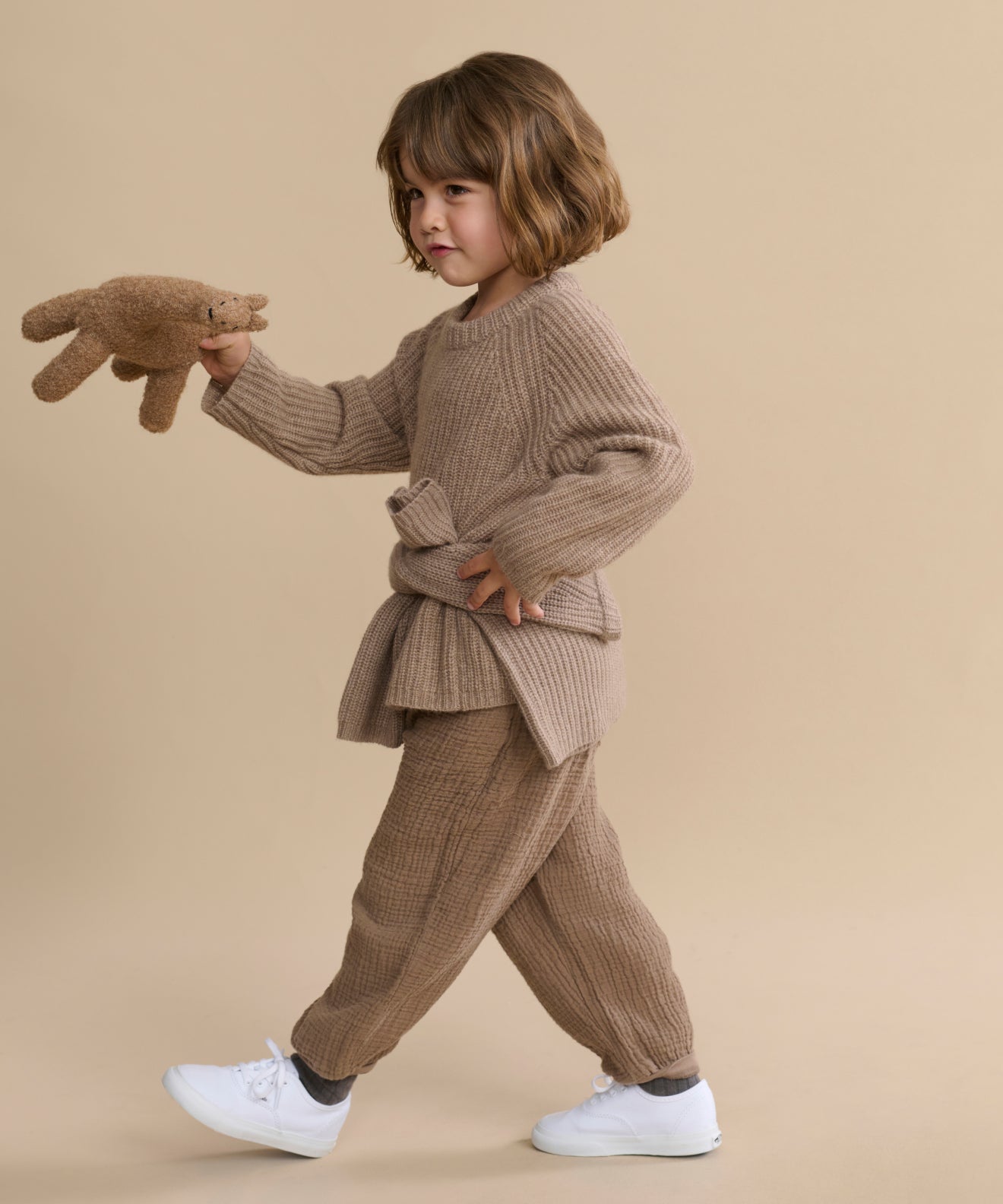 Kids' Cashmere Fisherman