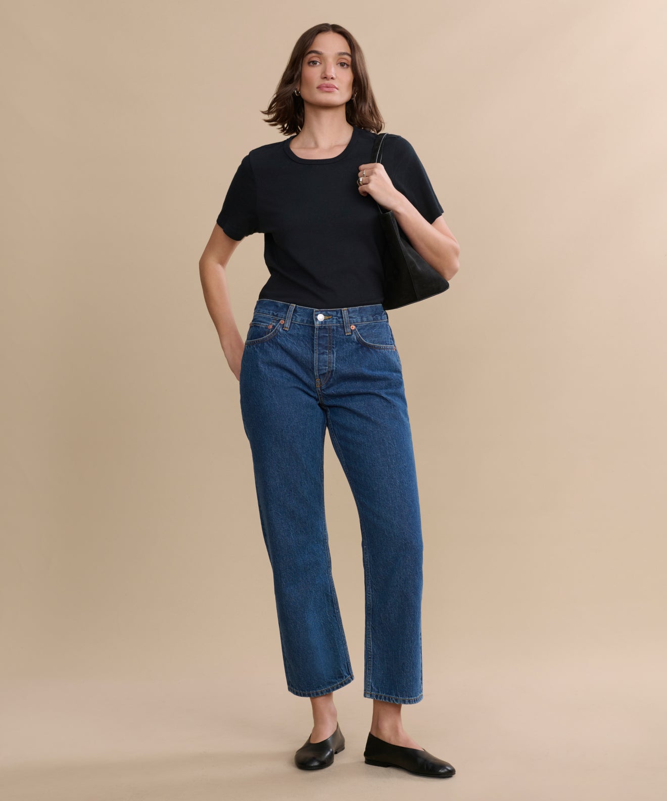 Leather Elodie Flat