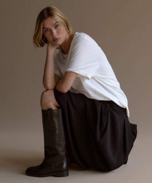 Leather Stowe Boot