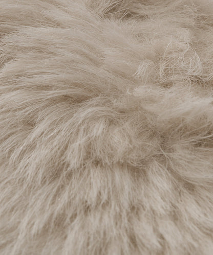 Fabric Swatch Light Taupe Shearling
