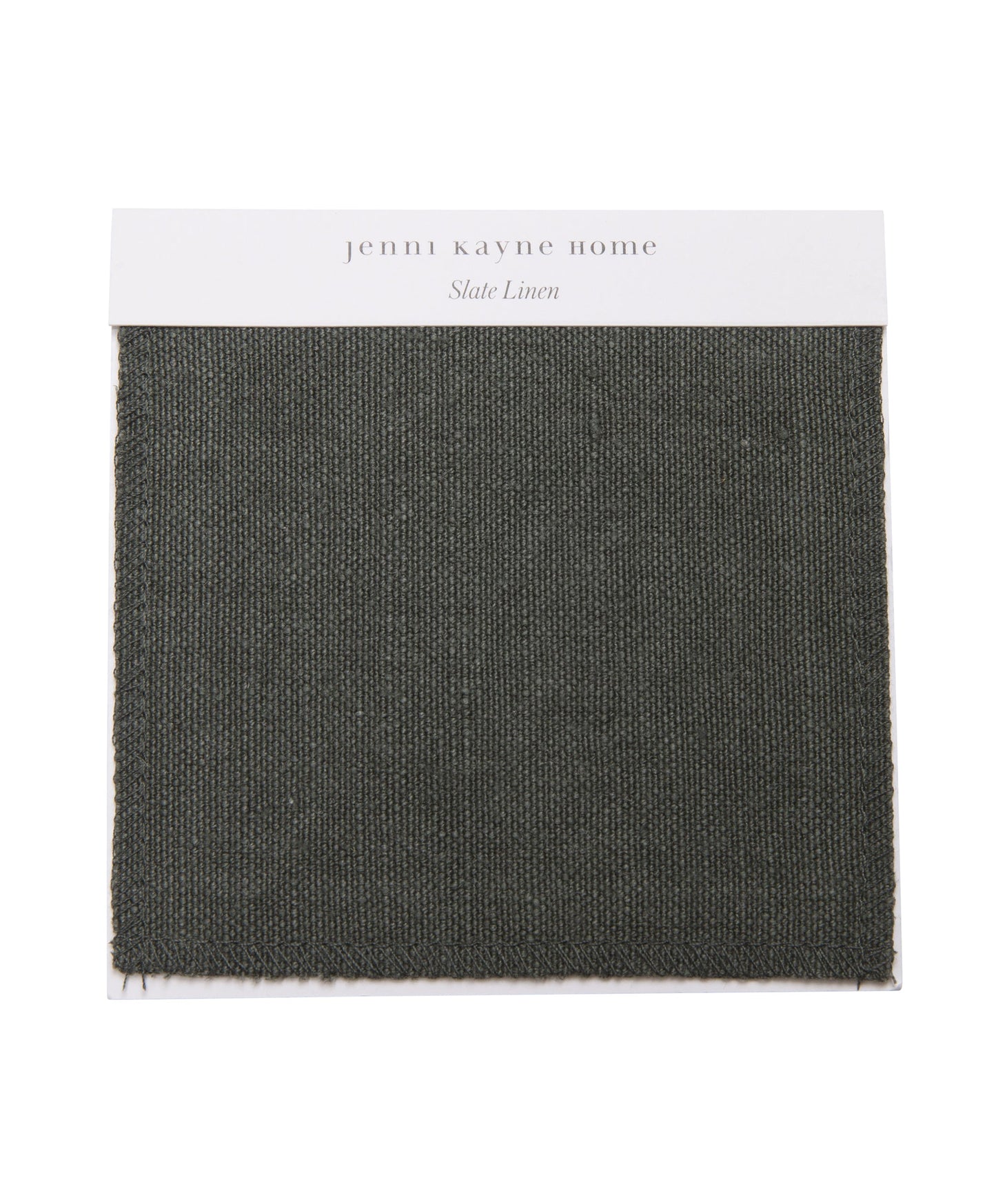 Fabric Swatch Slate Linen