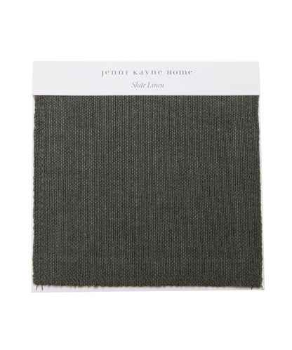 Fabric Swatch Slate Linen