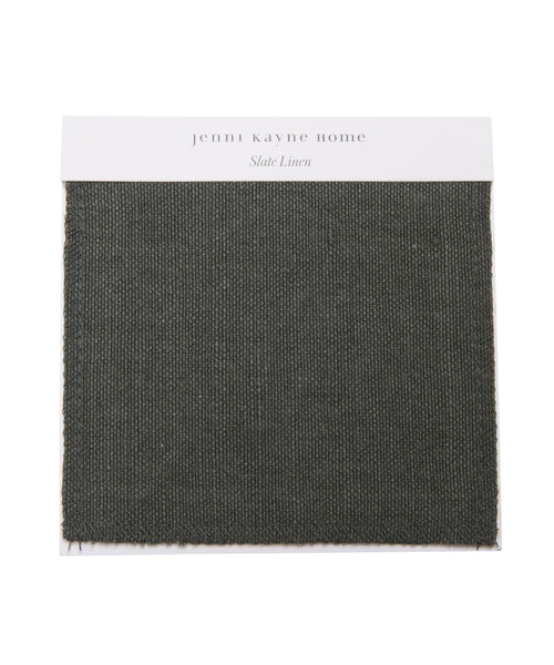Fabric Swatch Slate Linen