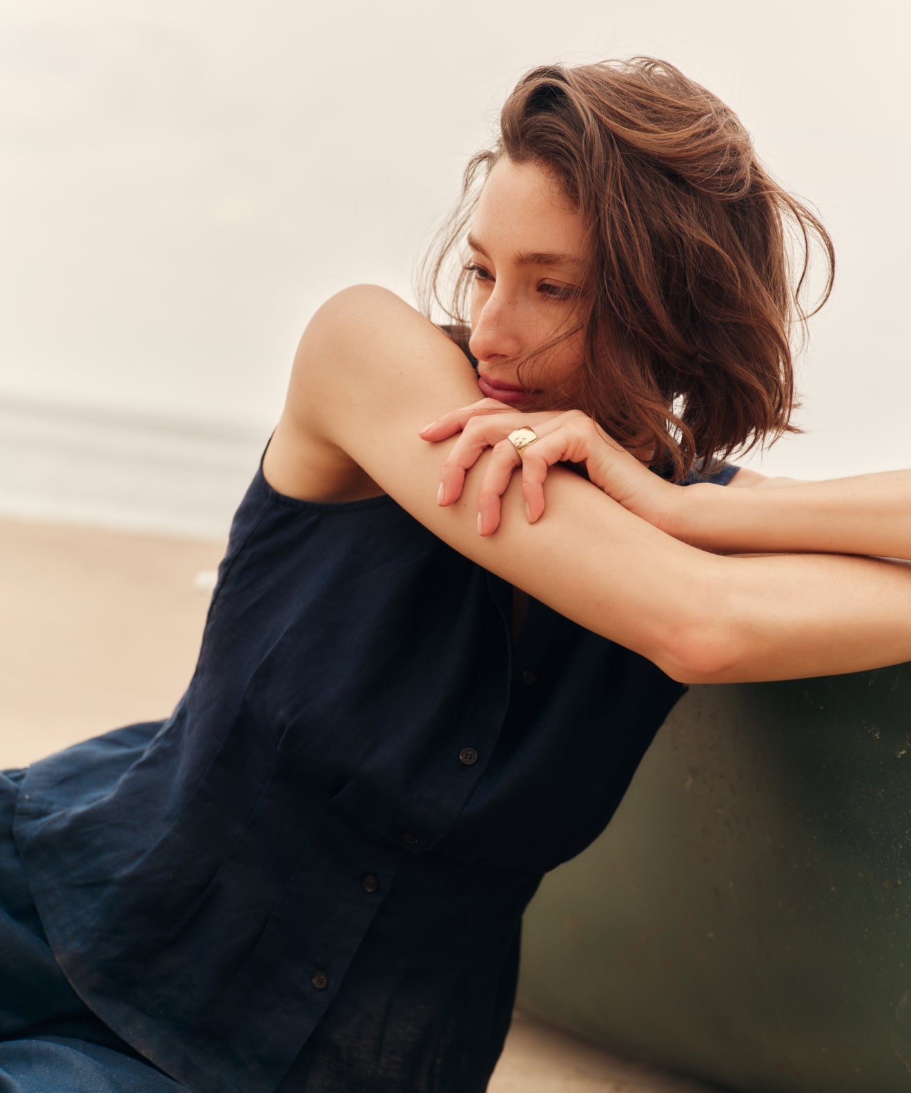 Linen Lara Top