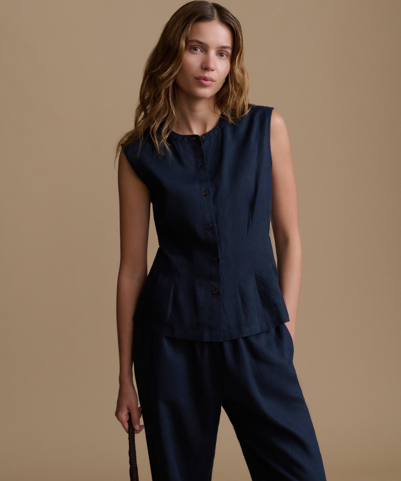 Linen Lara Top