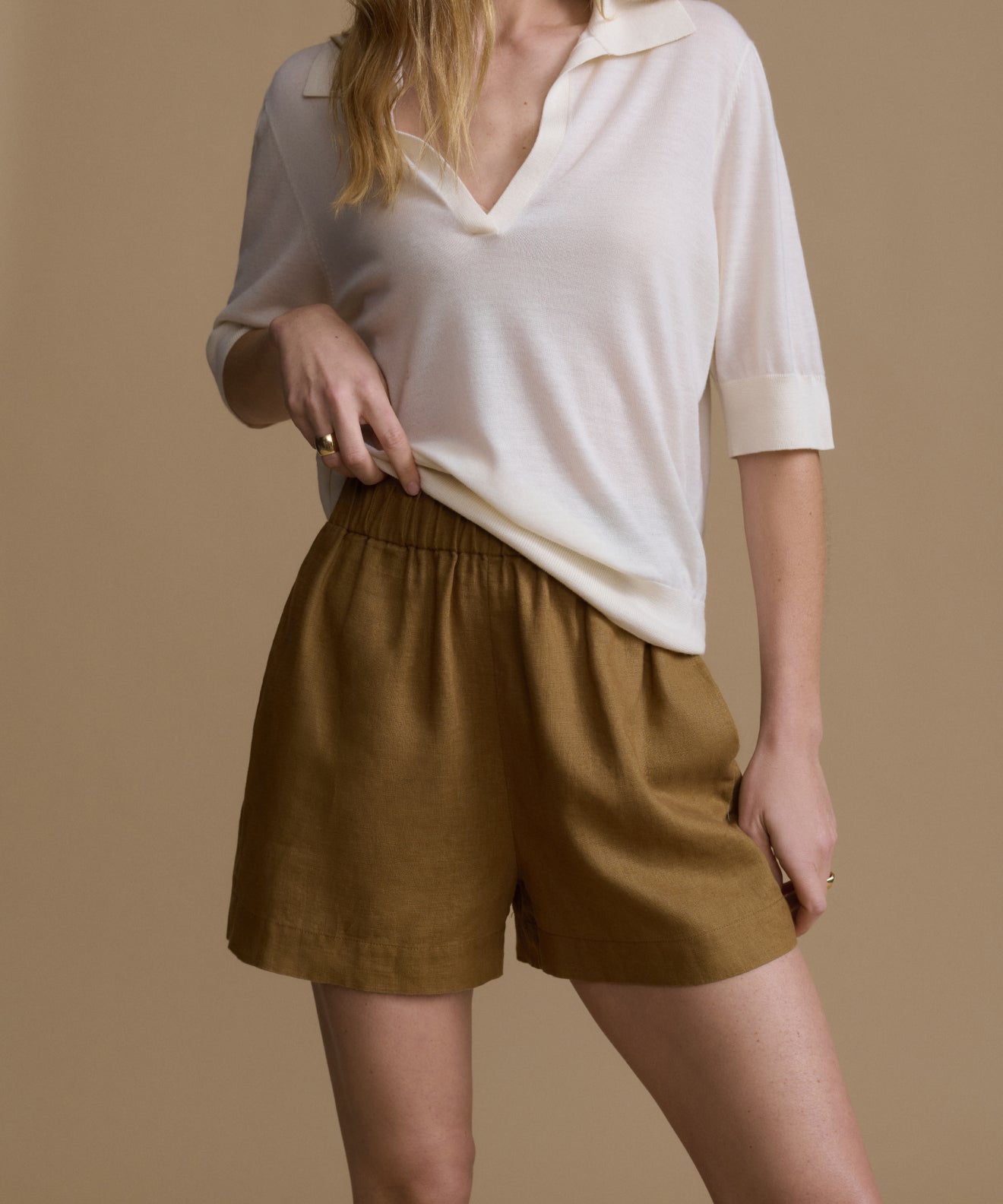 Linen Logan Short