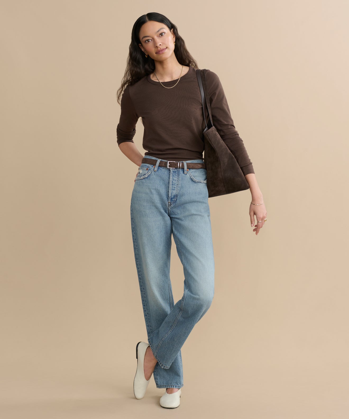 Long-Sleeve Slim Tee
