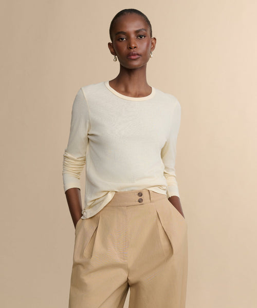 Long-Sleeve Slim Tee