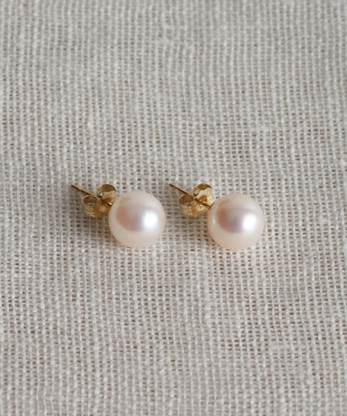 Large Loren Pearl Studs