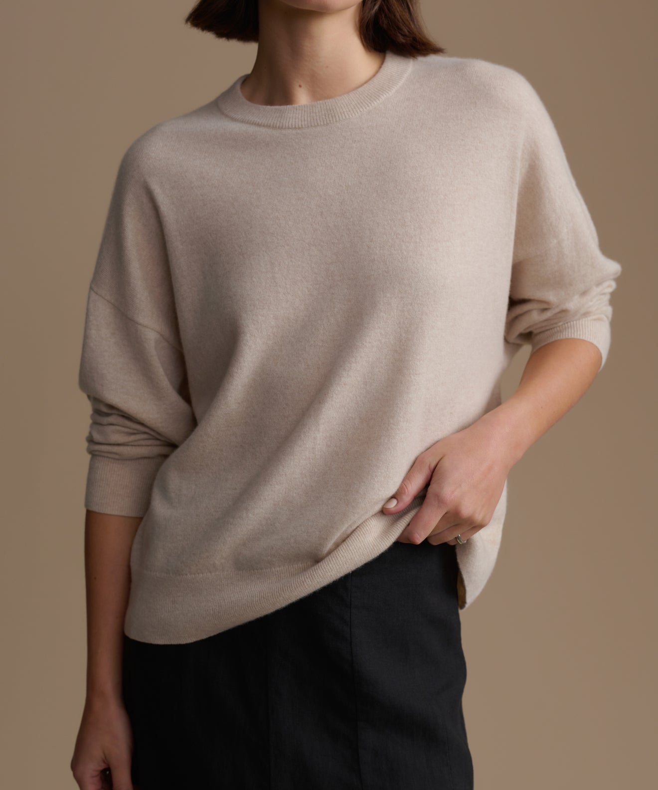 Cashmere Marina Crewneck
