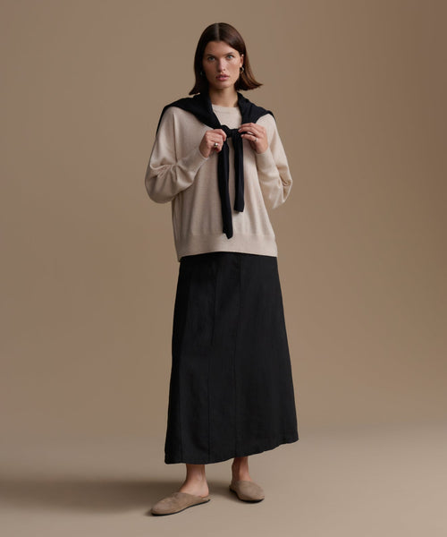 Cashmere Marina Crewneck