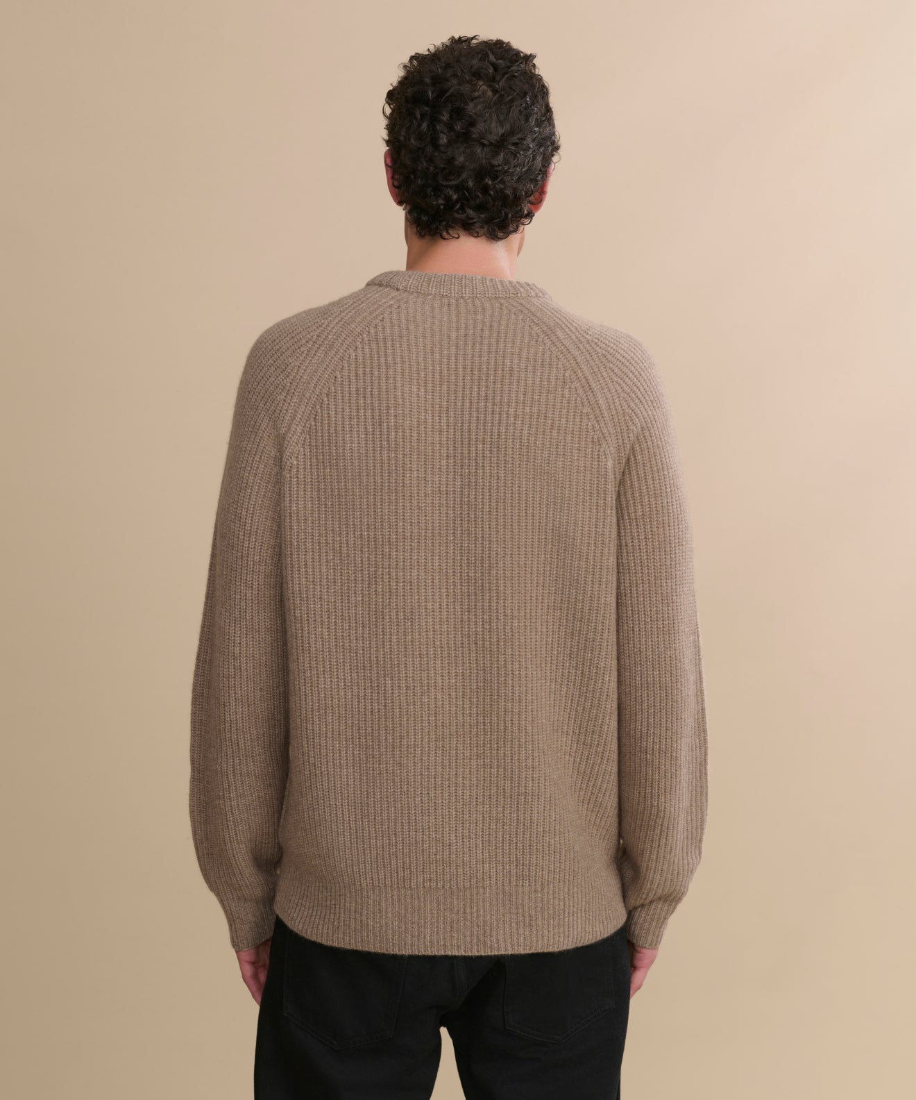 Men's Cashmere Fisherman Sweater