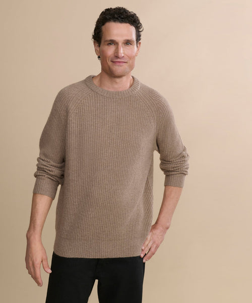 Men's Cashmere Fisherman Sweater