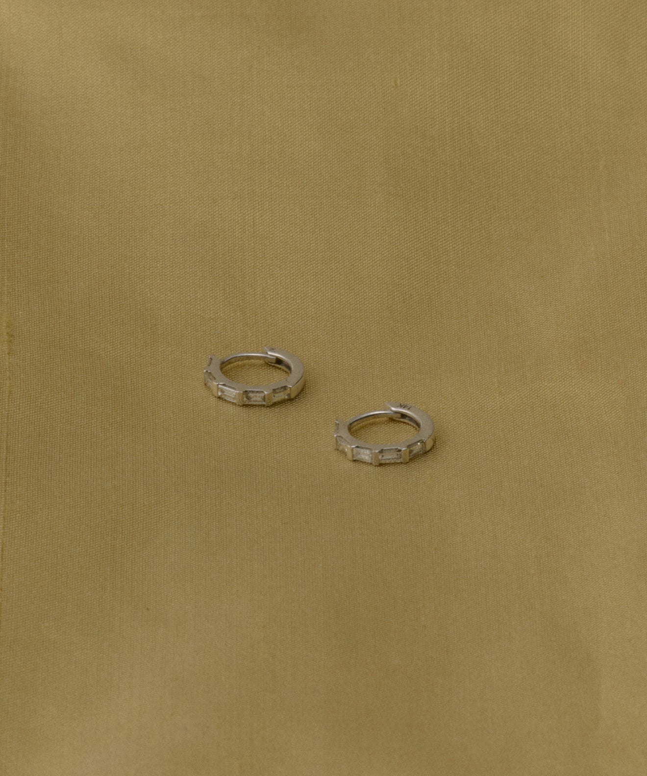 Merit Baguette Hoops