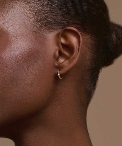 Merit Baguette Hoops