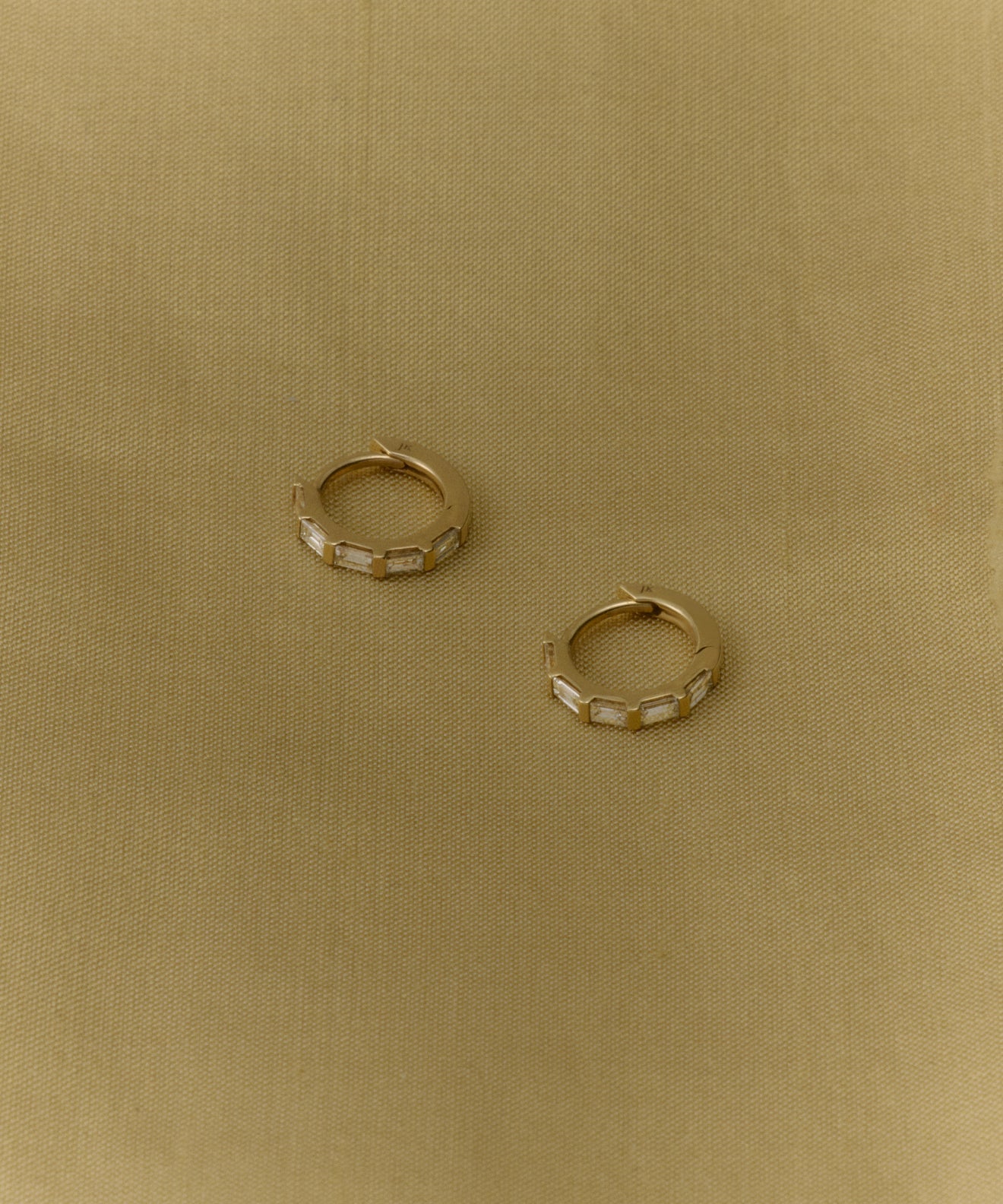 Merit Baguette Hoops