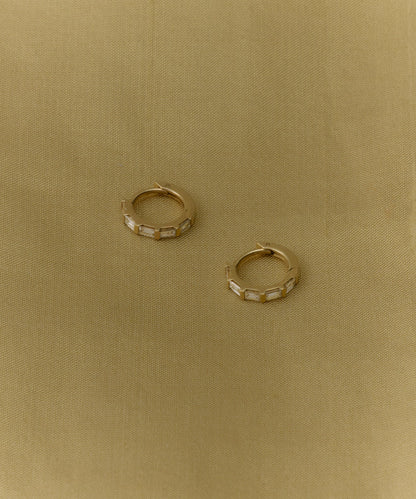 Merit Baguette Hoops