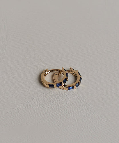 Merit Baguette Hoops