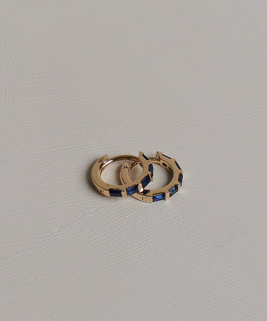 Merit Baguette Hoops