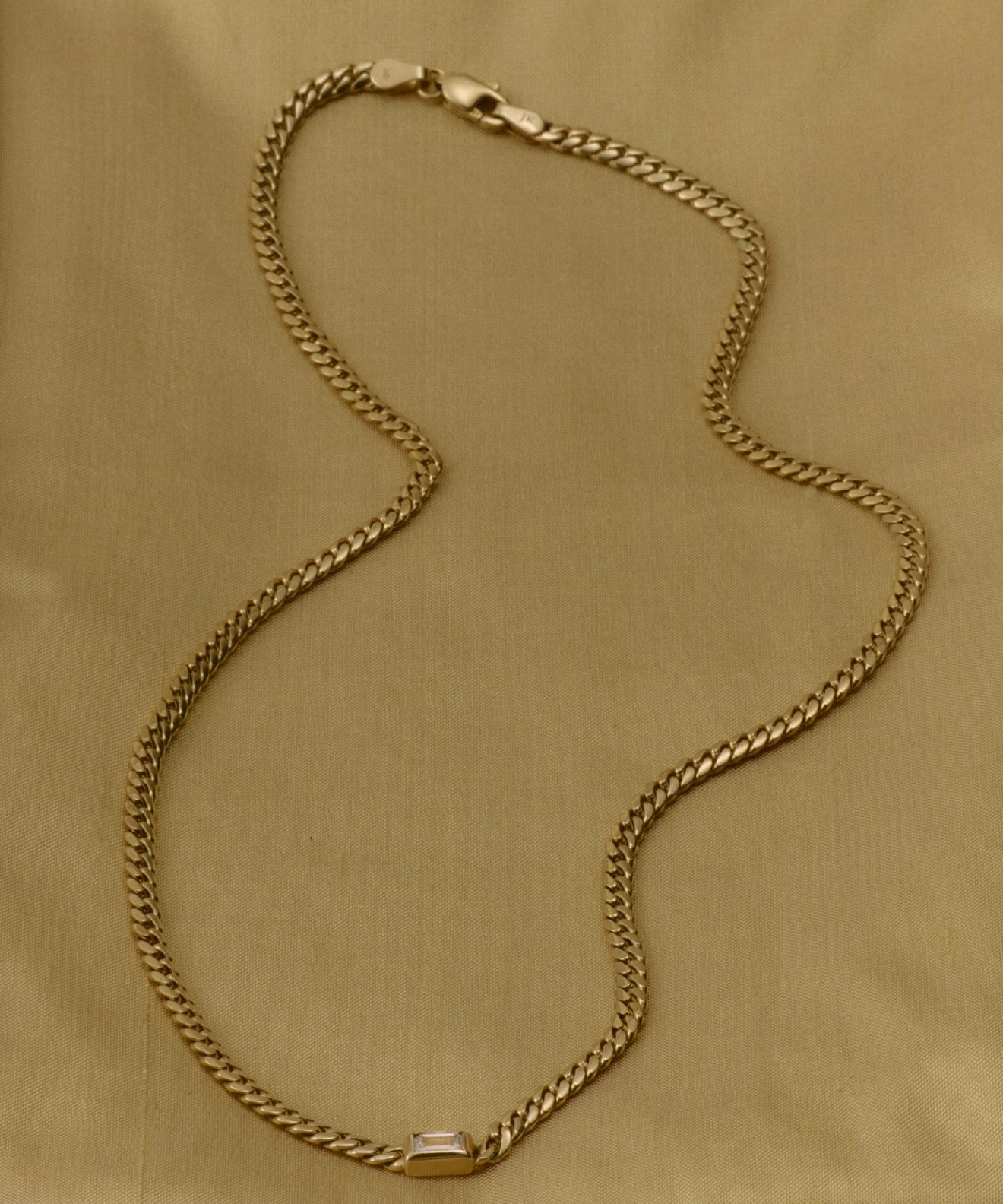 Merit Emerald Cut Necklace