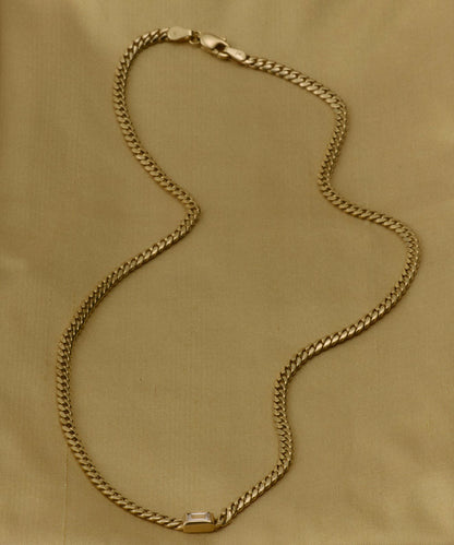 Merit Emerald Cut Necklace