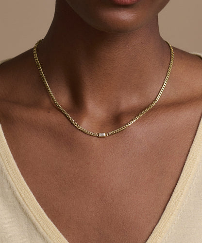 Merit Emerald Cut Necklace