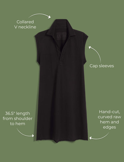 MINI LILY Black, Vintage Jersey