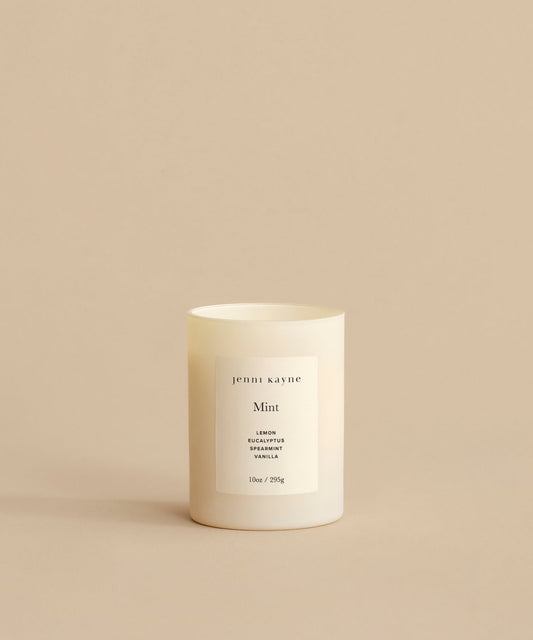 Mint Glass Candle