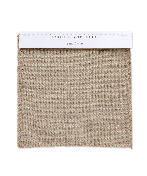 Fabric Swatch Flax Linen