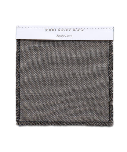 Fabric Swatch Smoke Linen