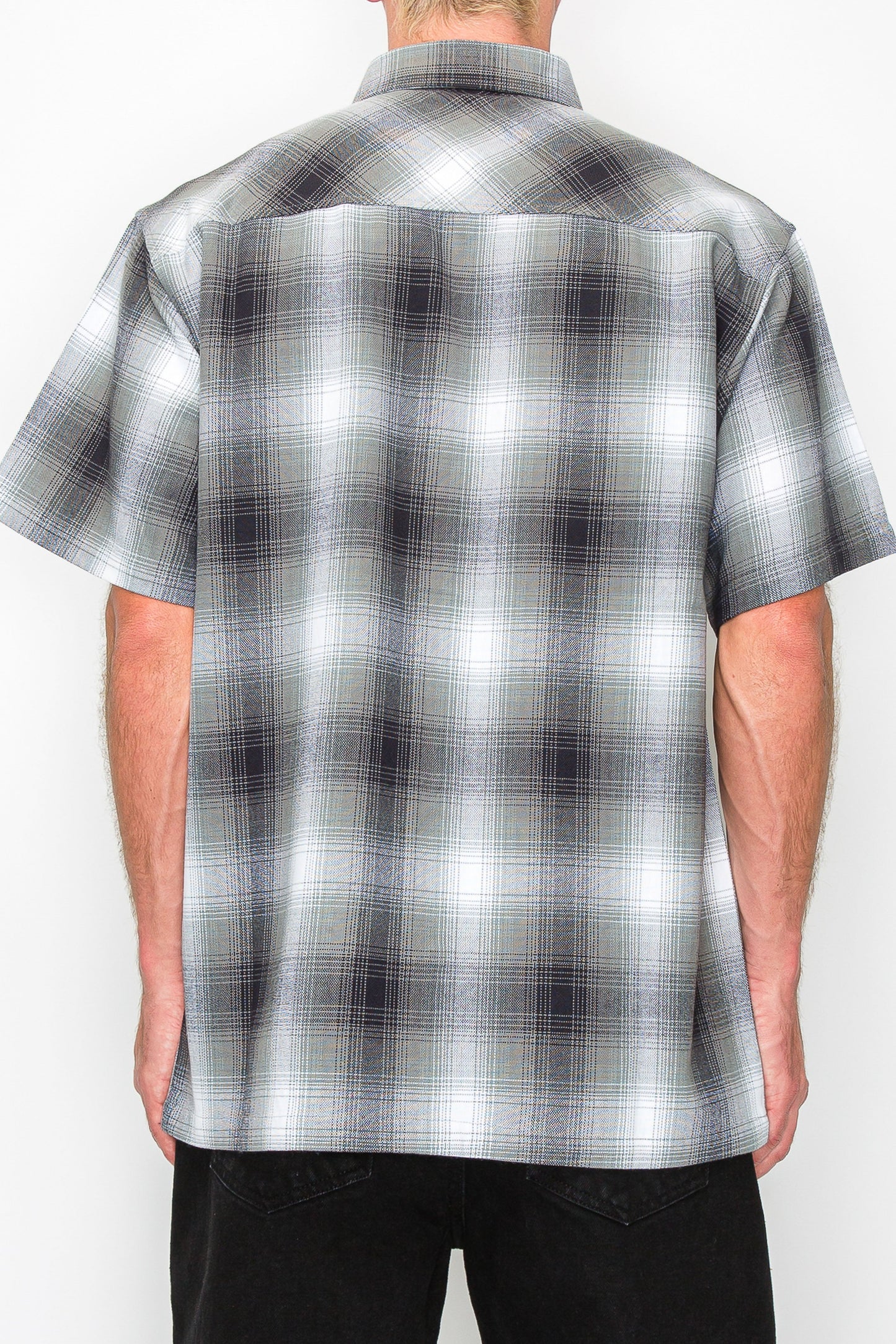 Plaid Short Sleeve Shirt