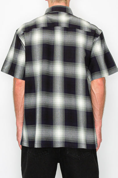 Plaid Short Sleeve Shirt