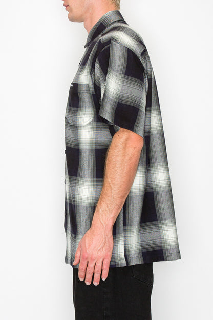 Plaid Short Sleeve Shirt