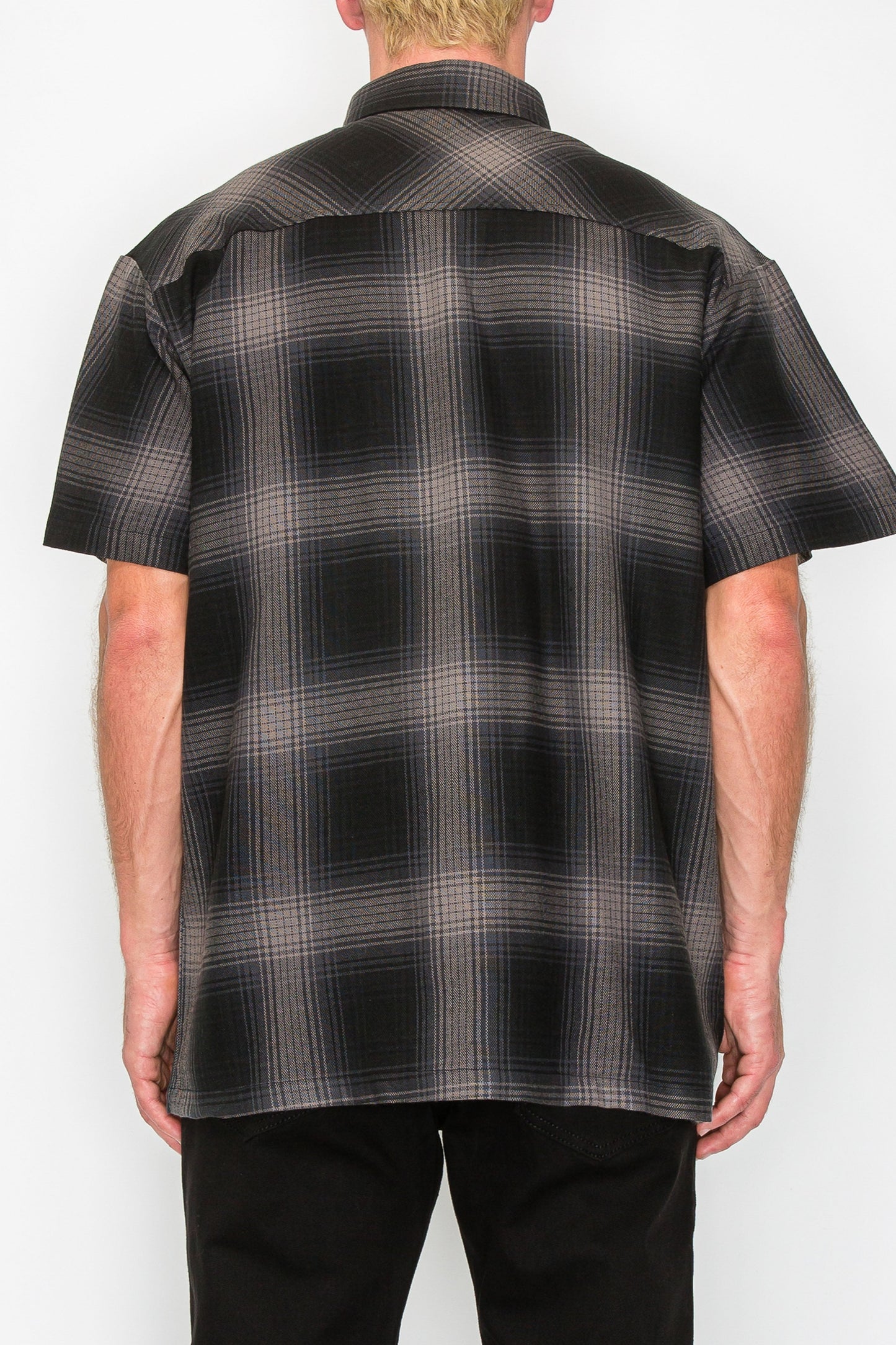 Plaid Short Sleeve Shirt