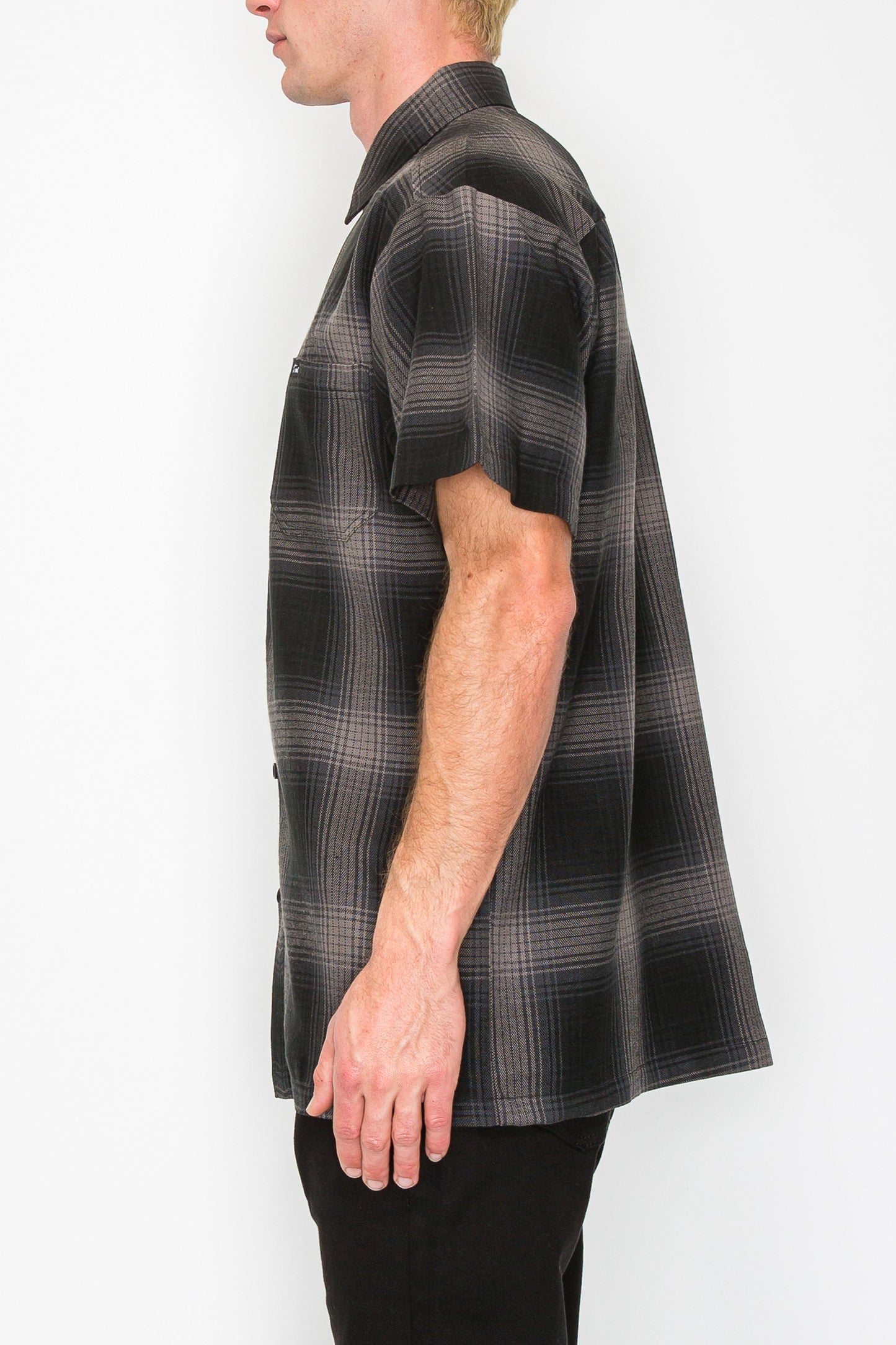 Plaid Short Sleeve Shirt