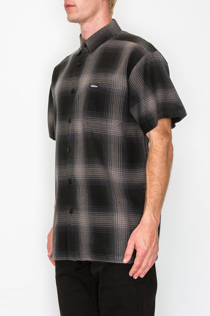 Plaid Short Sleeve Shirt