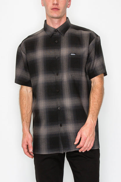 Plaid Short Sleeve Shirt