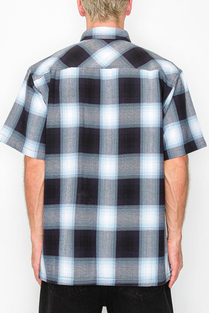 Plaid Short Sleeve Shirt
