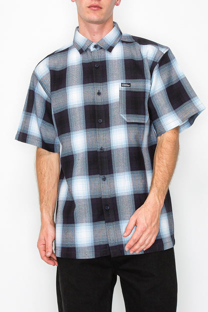 Plaid Short Sleeve Shirt
