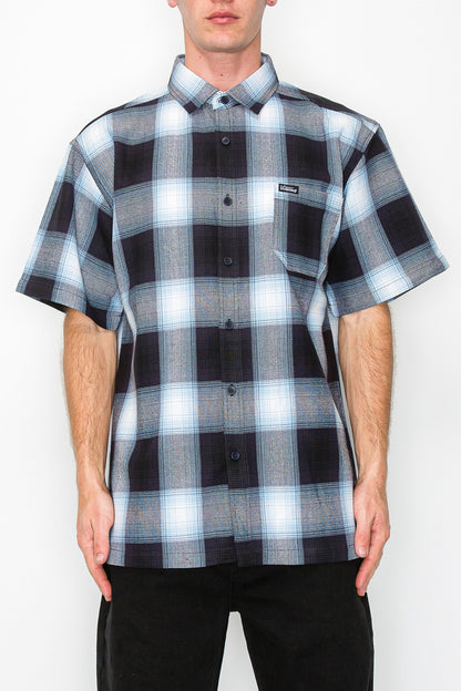 Plaid Short Sleeve Shirt