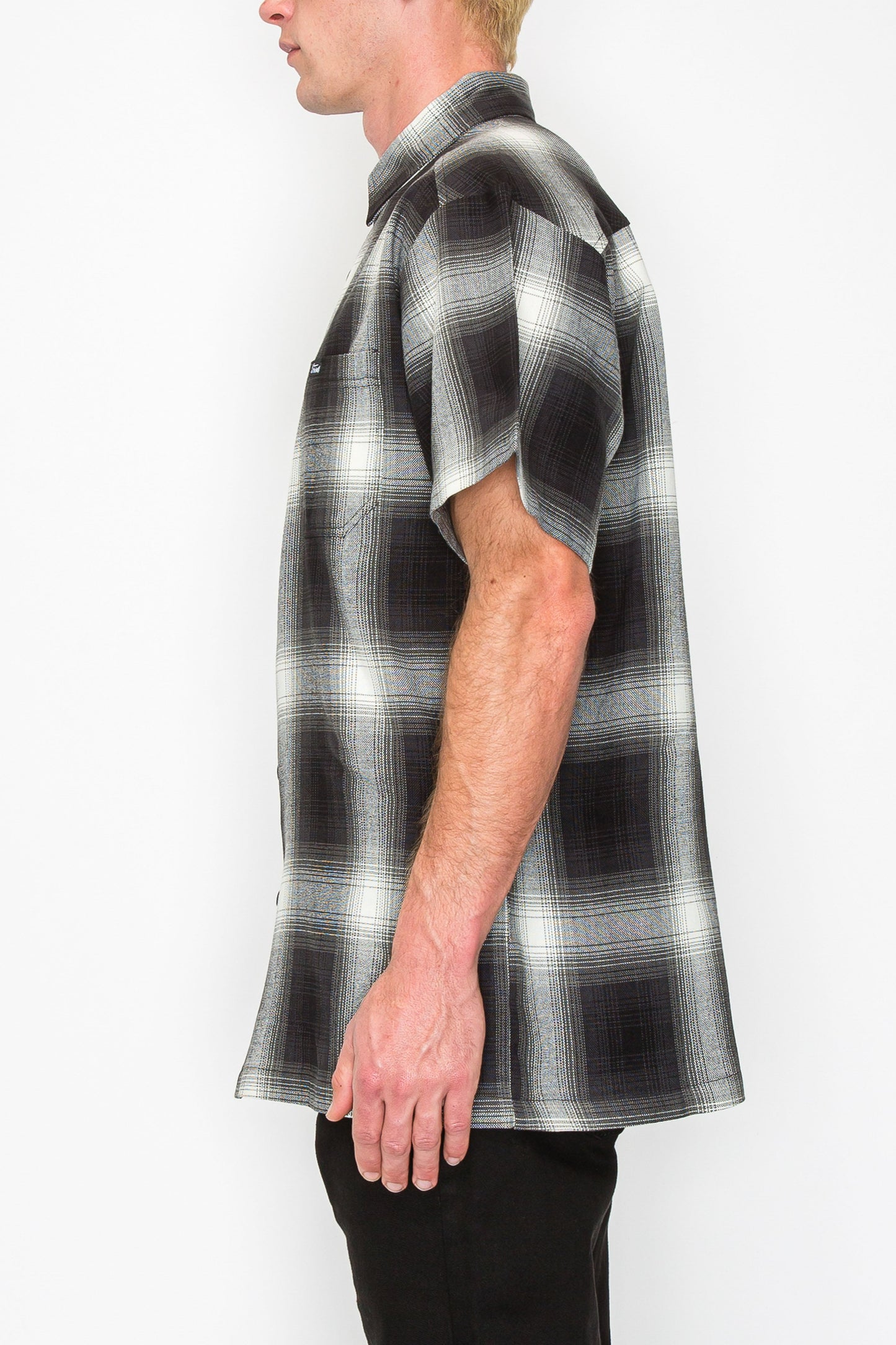Plaid Short Sleeve Shirt