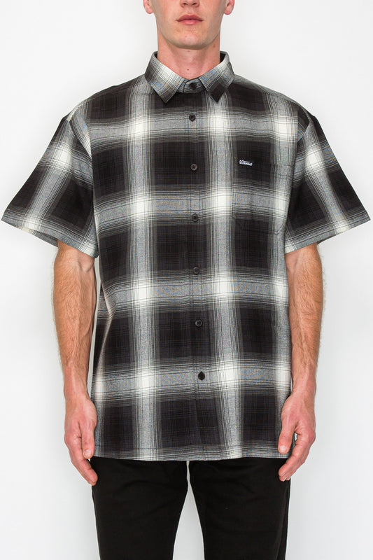 Plaid Short Sleeve Shirt