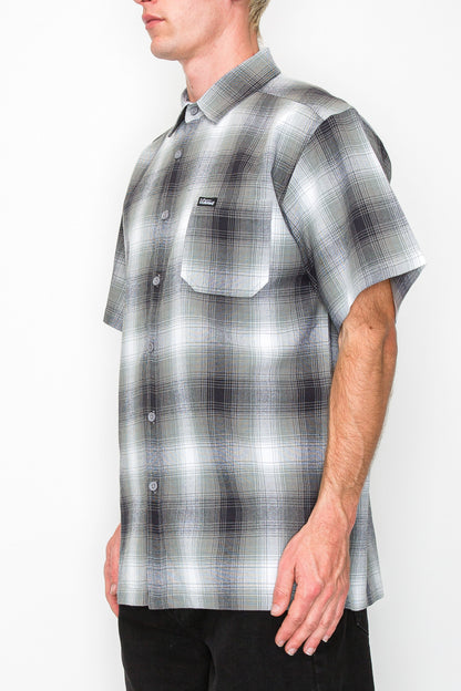 Plaid Short Sleeve Shirt