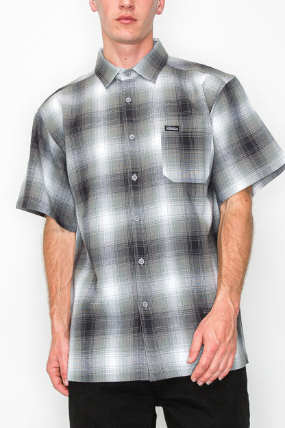 Plaid Short Sleeve Shirt