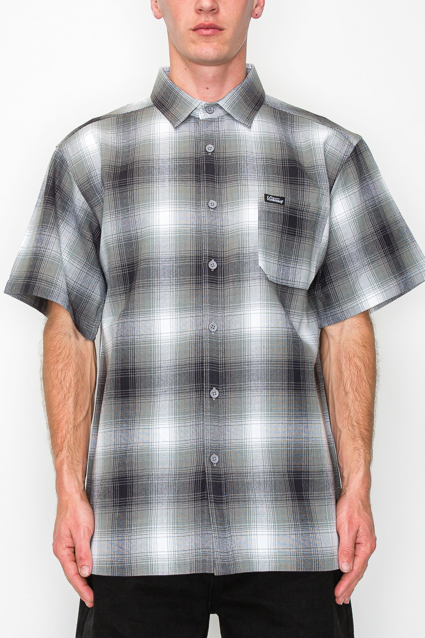 Plaid Short Sleeve Shirt