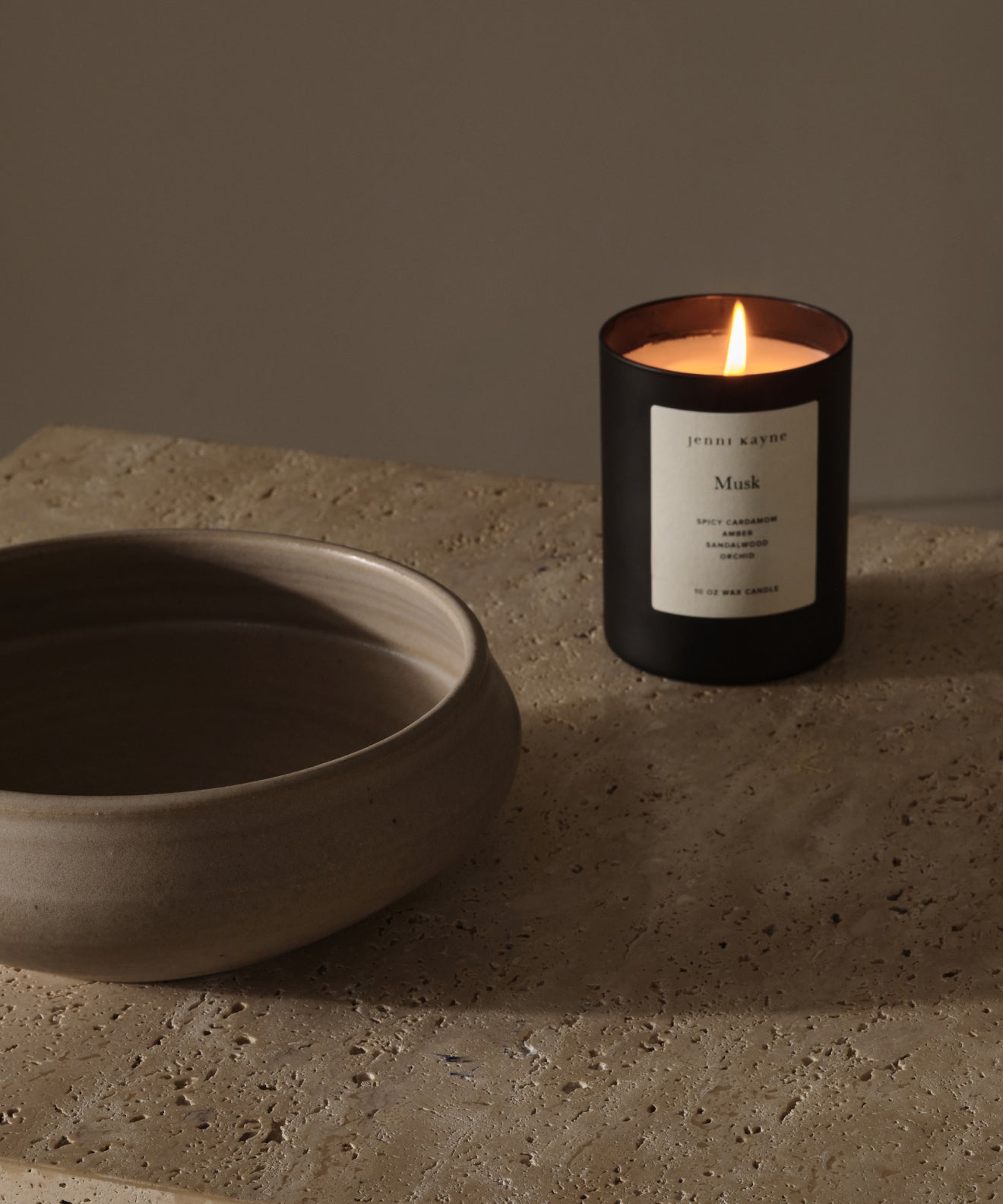 Musk Glass Candle