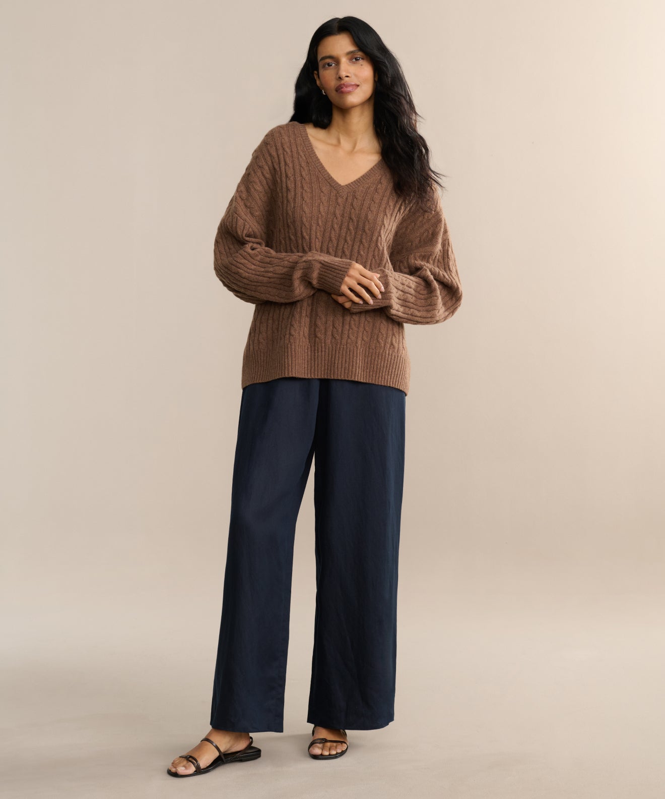 Nell V-Neck Sweater