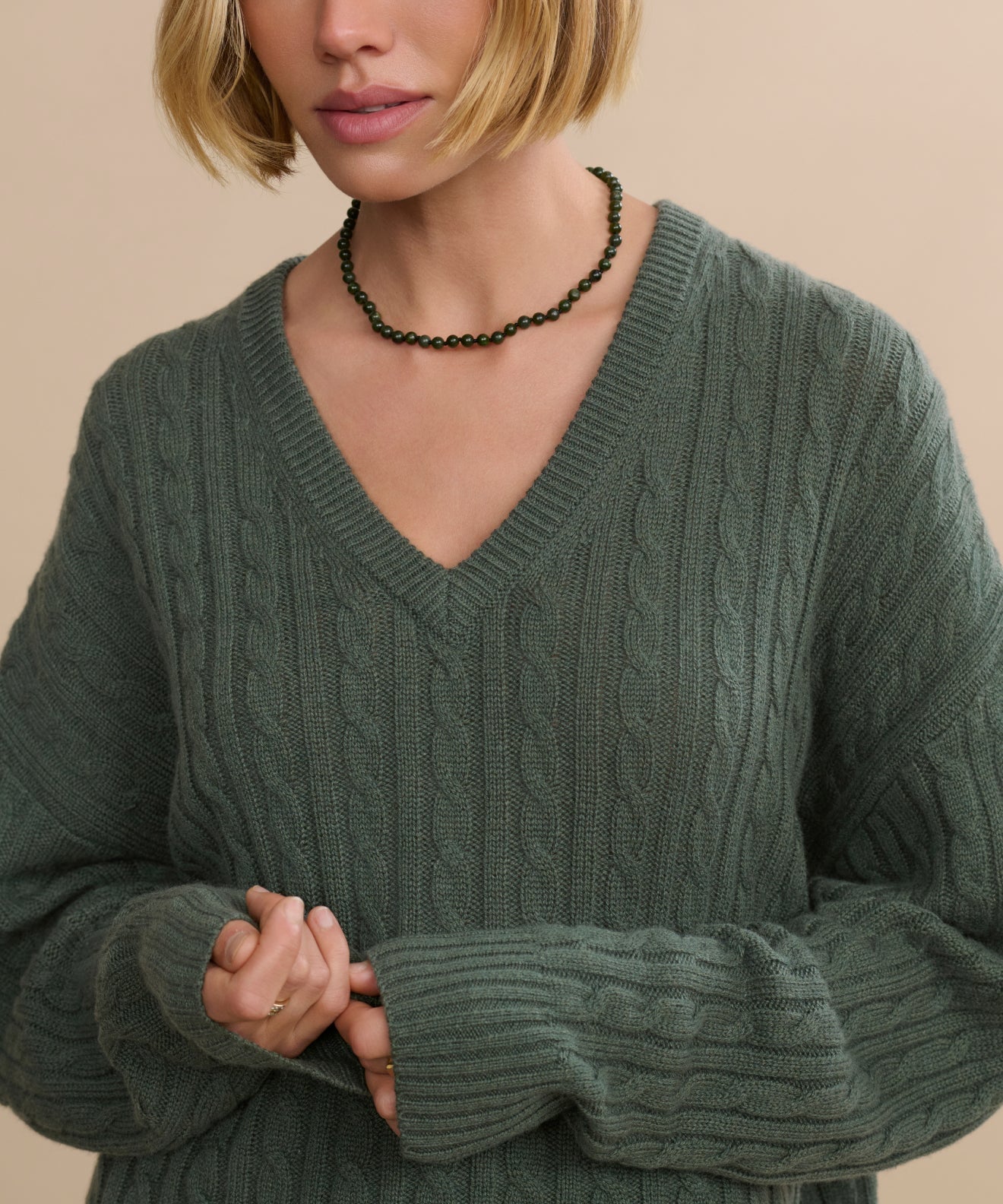 Nell V-Neck Sweater
