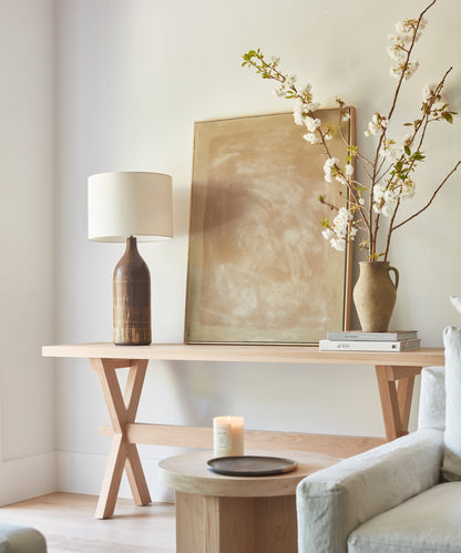 Oak Entry Table
