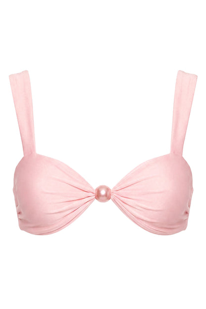 Bikini Top in Baby Pink